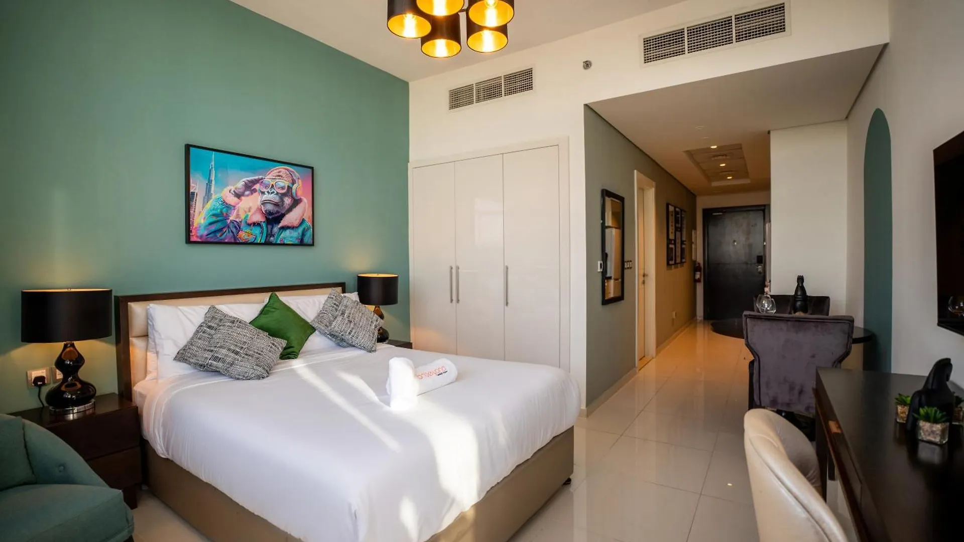Quirky Studio Apartment In Damac Ghalia Dubai 0*,  United Arab Emirates